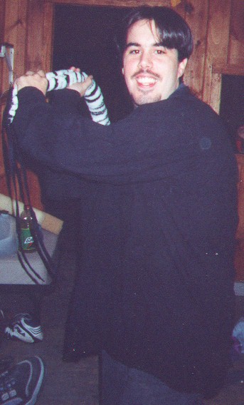 Mike's ninja tail attack.