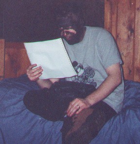 Rob (Aaranon) reading Lattimoore's history.
