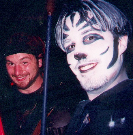 ...enjoying themselves much too much.