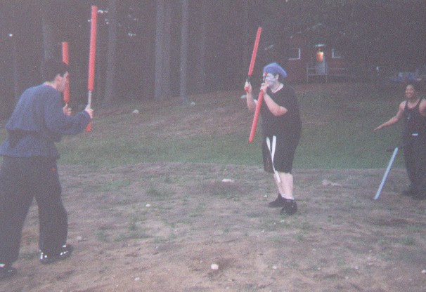 Two more warriors enter the feild of battle.