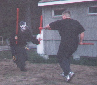 ...and goes one on one with an ant.