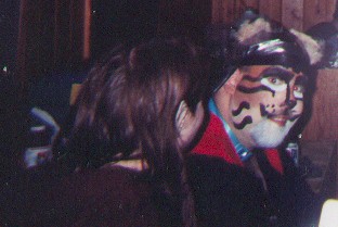 Acorn and the back of Seraphina's head.